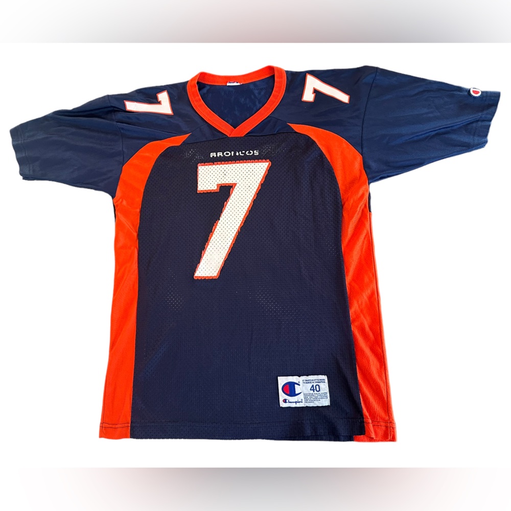 Champion‎ Vintage Men’s Denver Broncos John Elway #7 Size 40